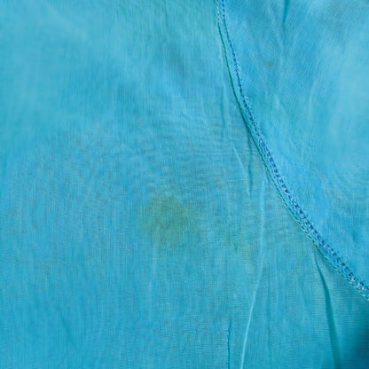 Vintage Neon Blue Encim Kebaya