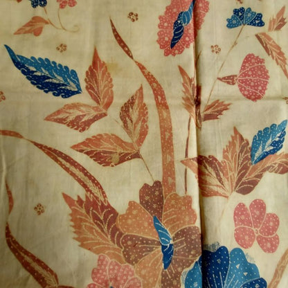 Vintage Navy Lereng Dutch Saroong