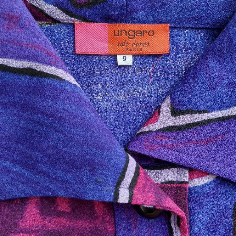 Vintage 90’s Purple Blouse