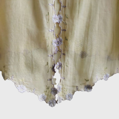 Vintage Cream Simple Kebaya
