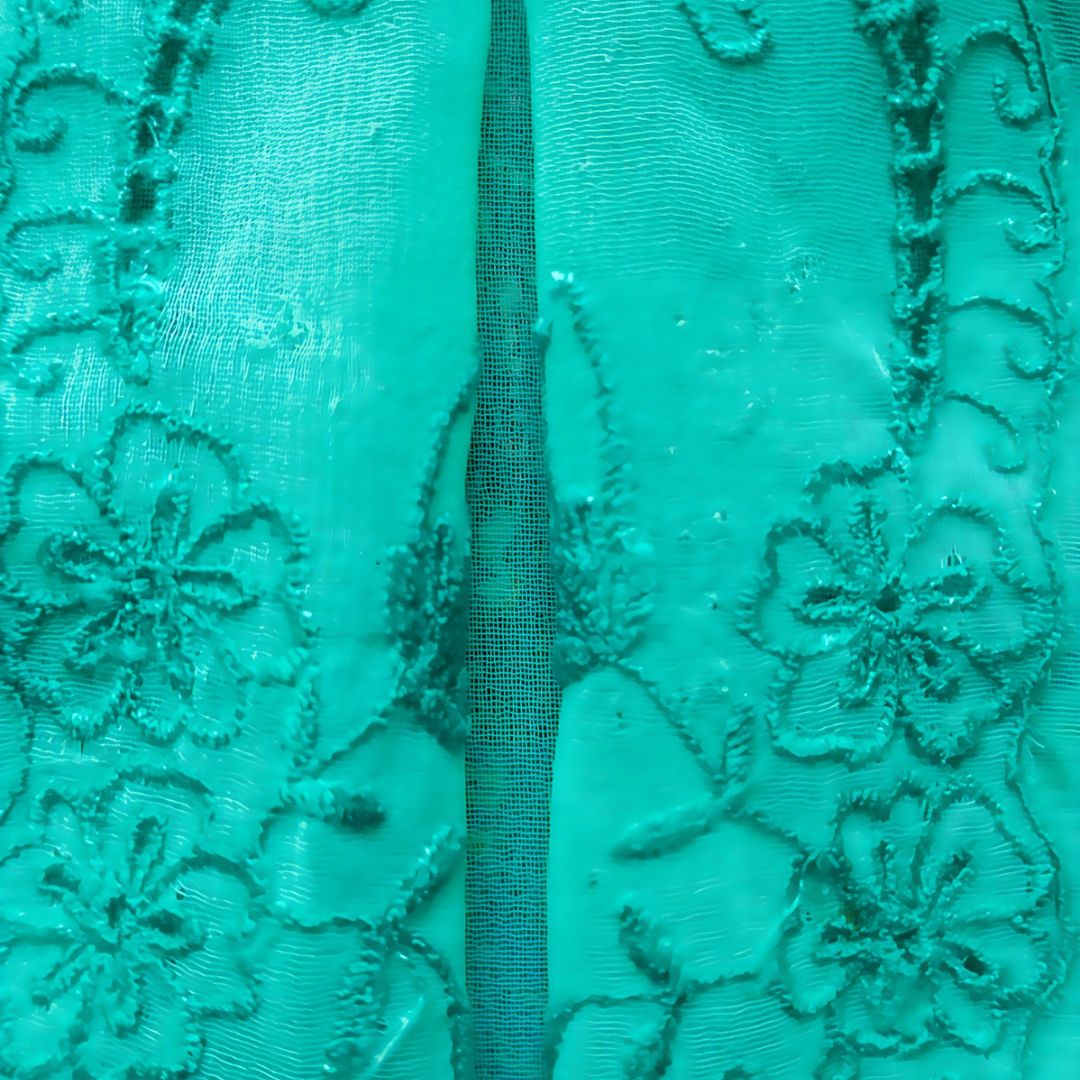 Vintage Green Neon Encim Kebaya
