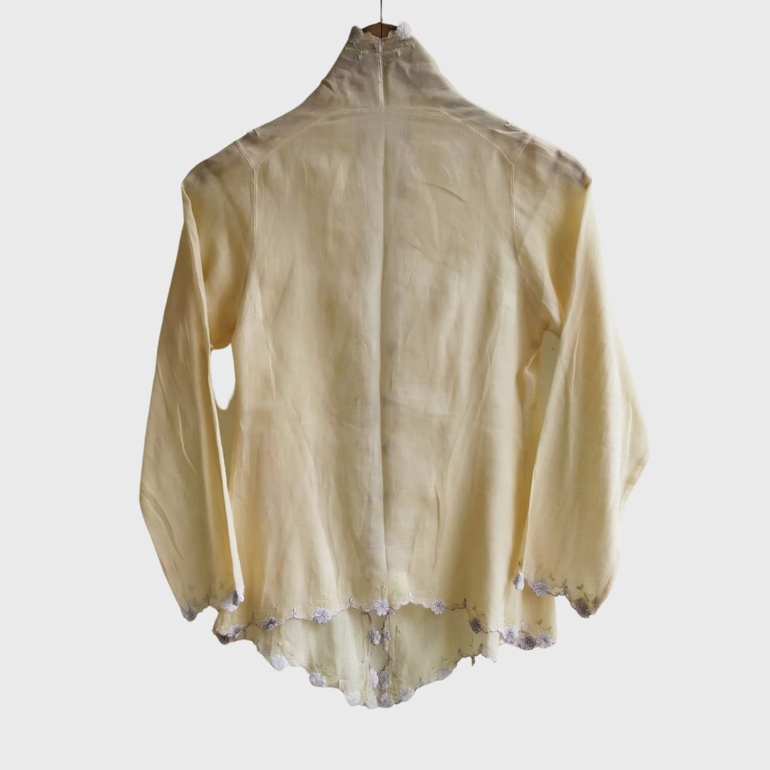 Vintage Cream Simple Kebaya