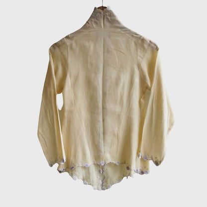 Vintage Cream Simple Kebaya