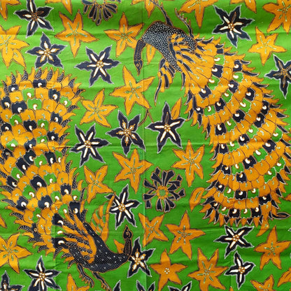 Vintage Green Peacock Pesisir Batik