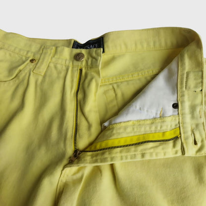 Vintage Yellow Denim