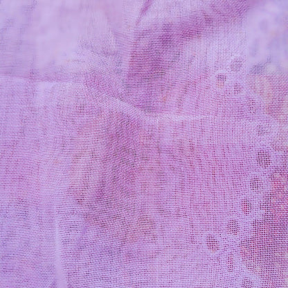 Vintage Purple Simple Round Encim Kebaya