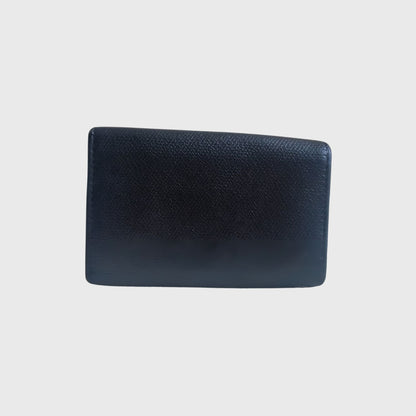 1990s Signature Quilted Black Leather Keys Case