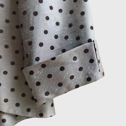 Vintage Polka Dot Blouse