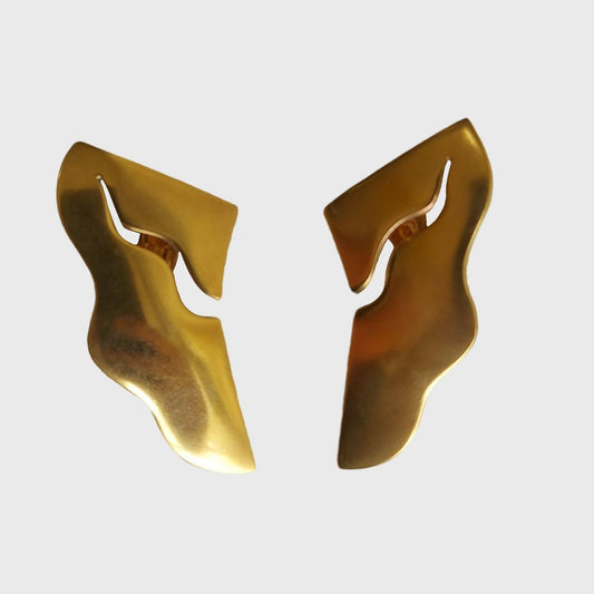 Triangle Wave Earrings