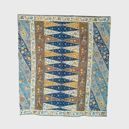 Indonesian Sogan Batik Saroong Shawl
