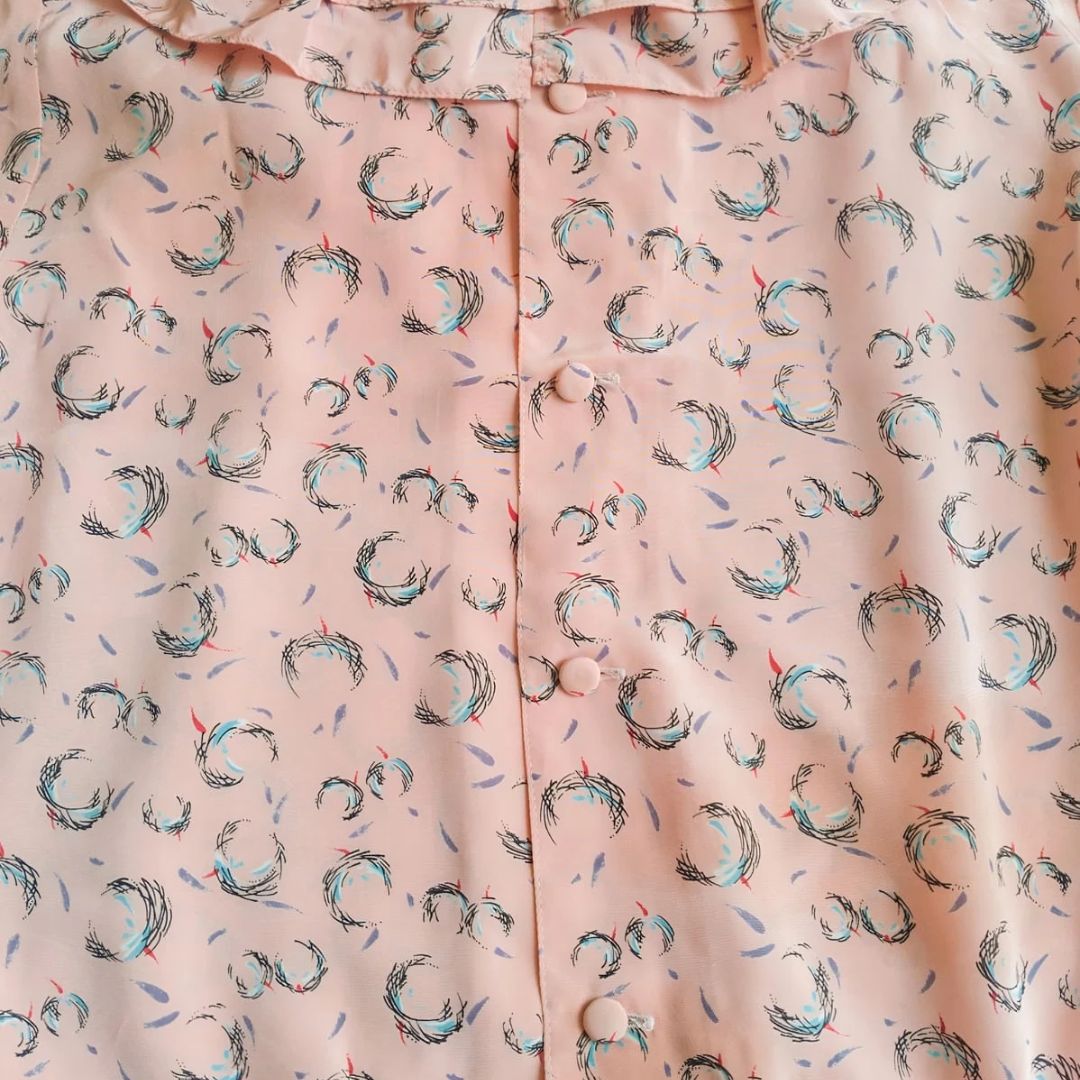 Vintage Pink Waist Dress