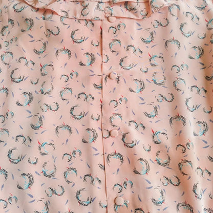 Vintage Pink Waist Dress