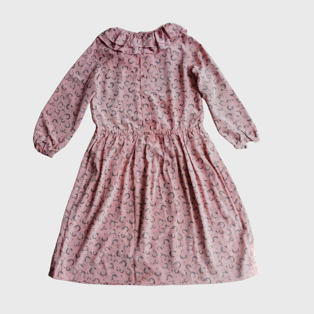 Vintage Pink Waist Dress