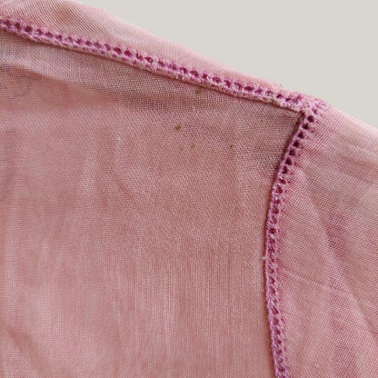 Vintage Soft Punch Pink  Encim Kebaya
