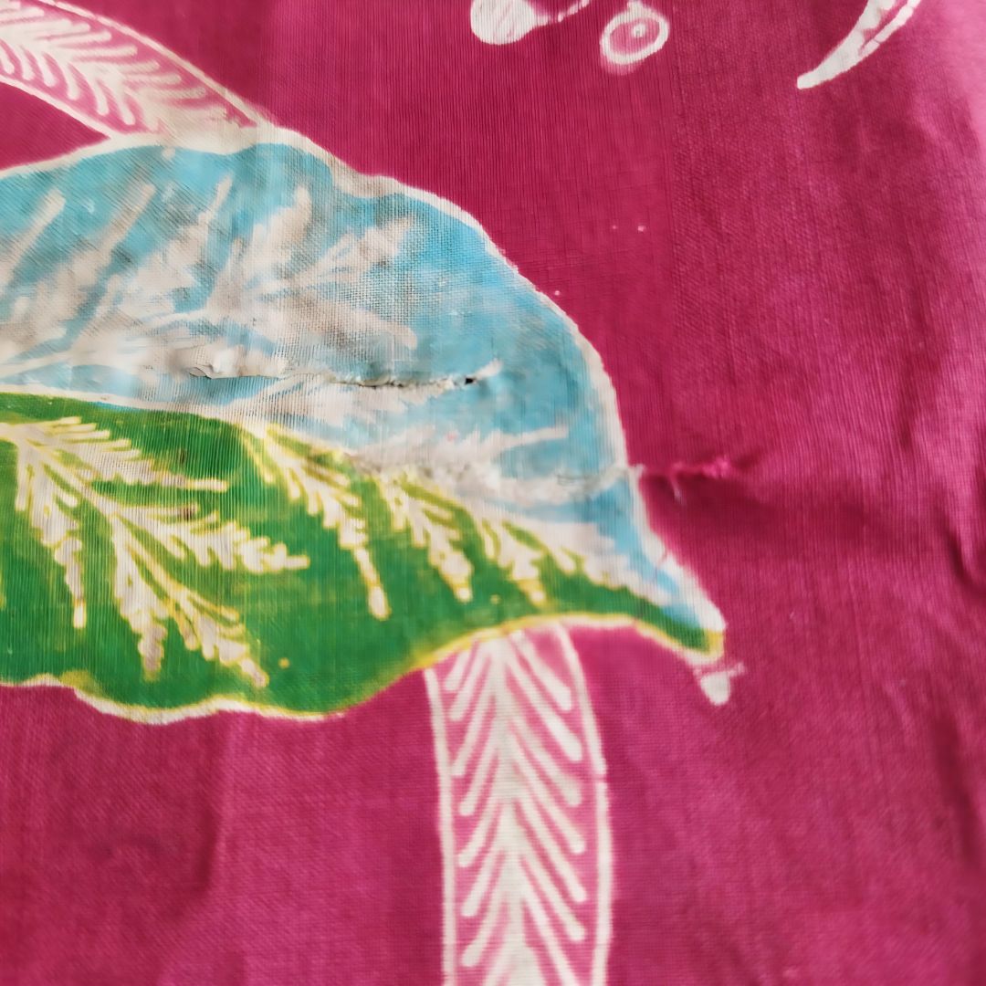 Vintage 1940s Tumpal Lereng Buketan Dutch Saroong