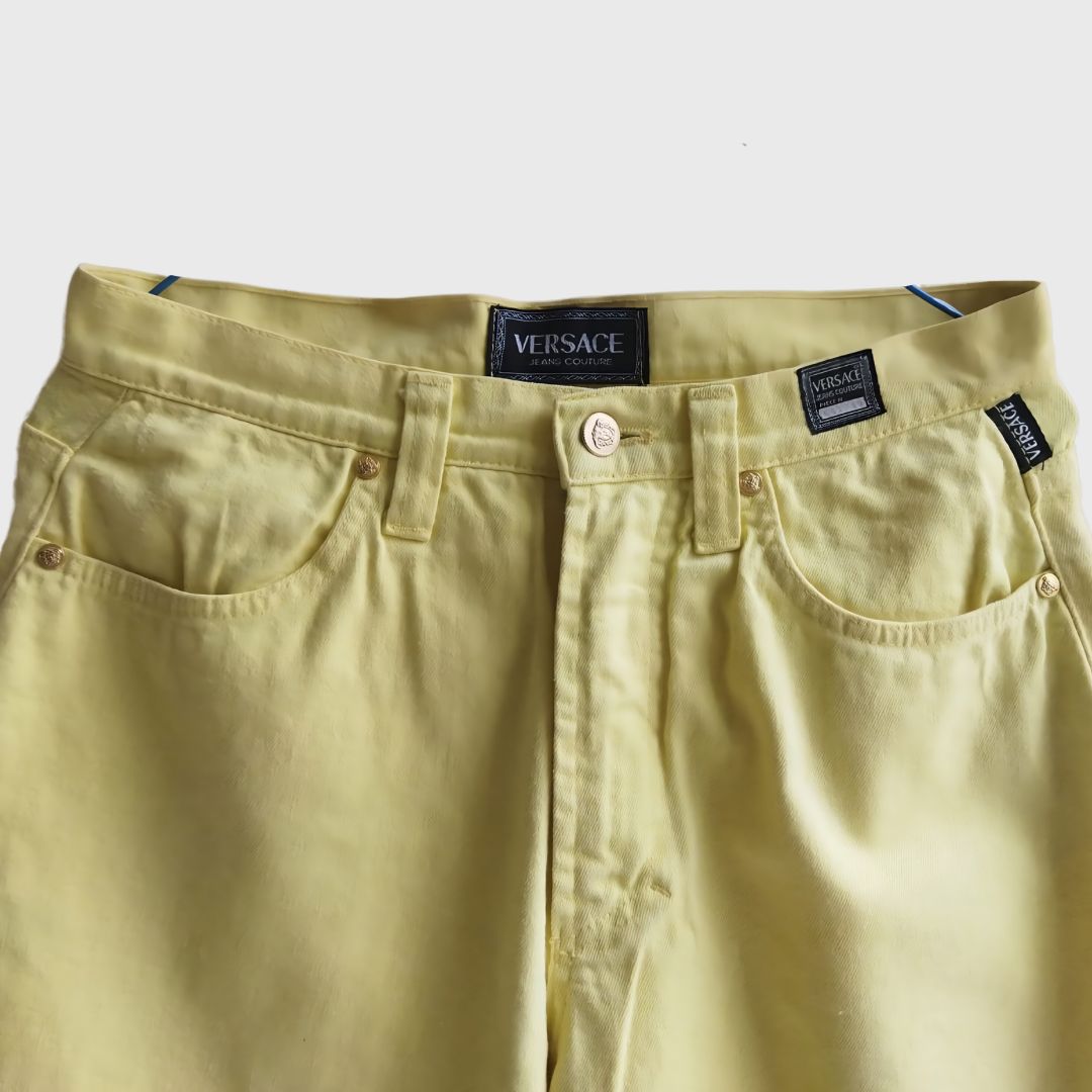Vintage Yellow Denim