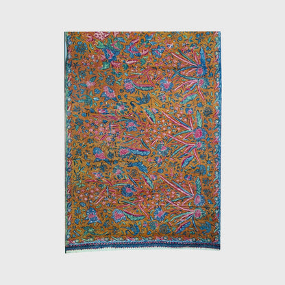 Vintage Indonesian Hand Drawn Batik Tiga Negri Sign Tjoa Tjoen Tiang Latin