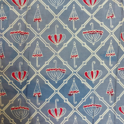 Indonesian Hand Drawn Javanese Batik with Payung (Umbrella) Motif Saroong