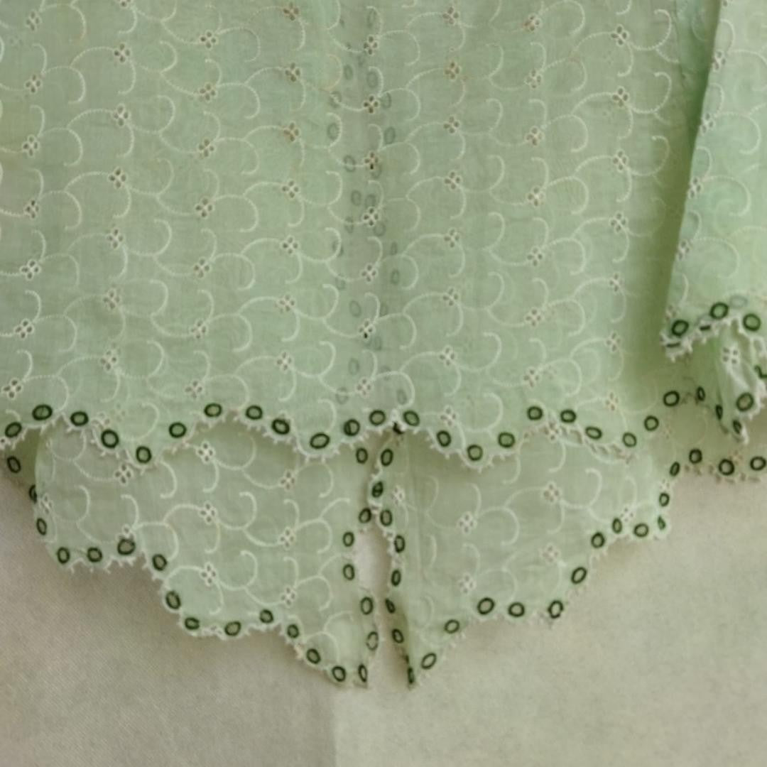 Vintage Soft Green Kebaya Rubia