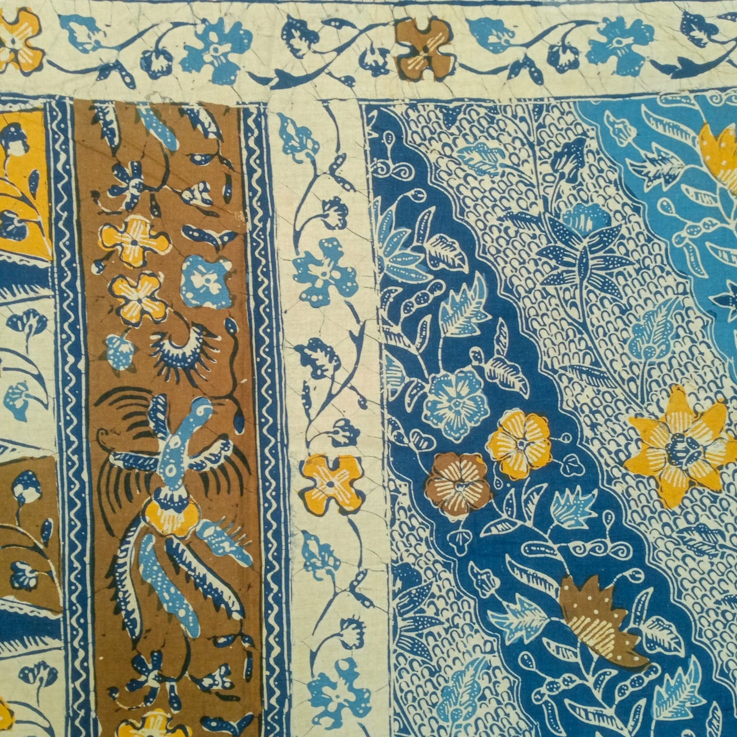 Indonesian Sogan Batik Saroong Shawl