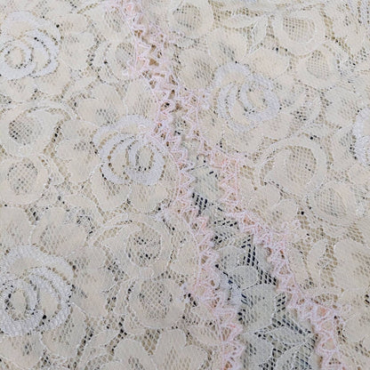 Vintage Tan Rose Lace Kebaya