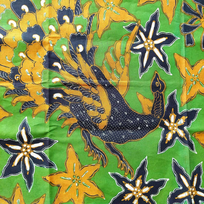 Vintage Green Peacock Pesisir Batik