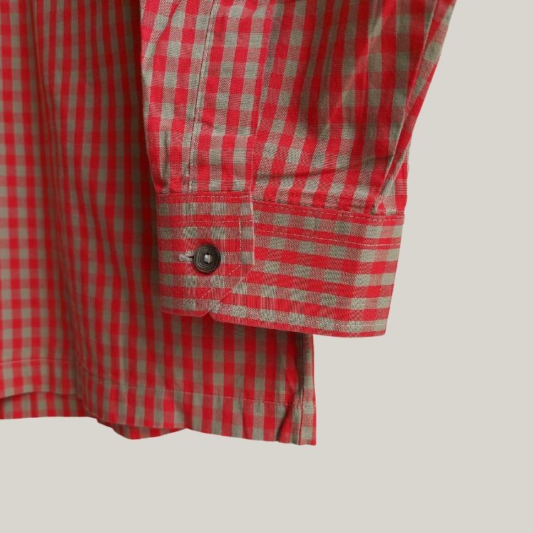 Vintage Oscar De La Renta Gingham Shirt