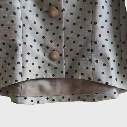 Vintage Polka Dot Blouse