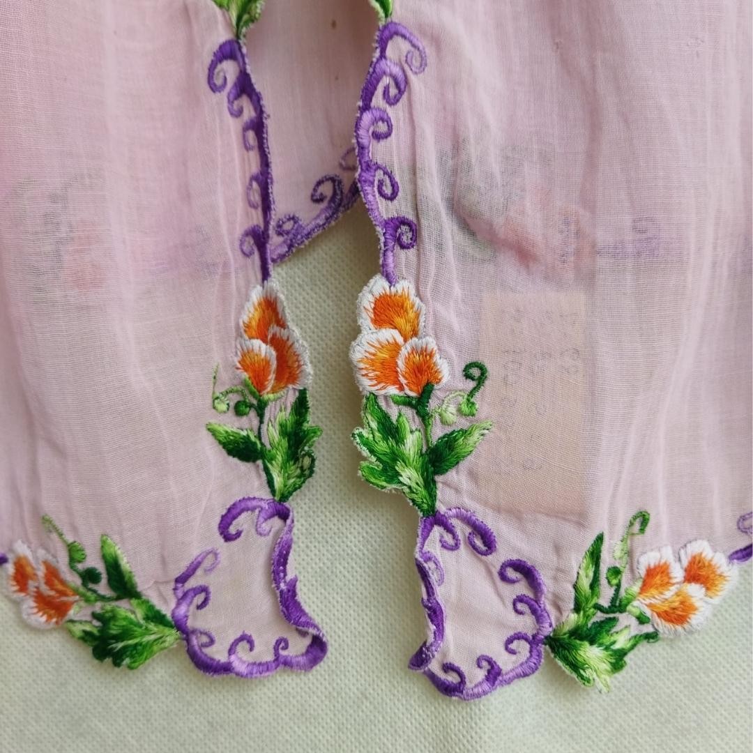 Vintage Pink Kebaya Voile