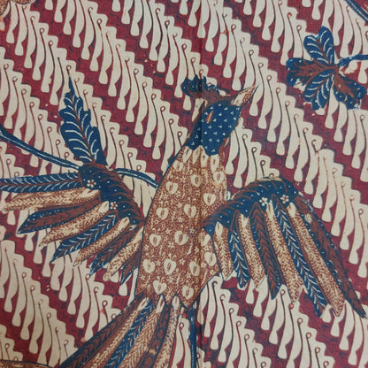 Vintage Hand Drawn Old Banyumasan Batik with Parang Motif