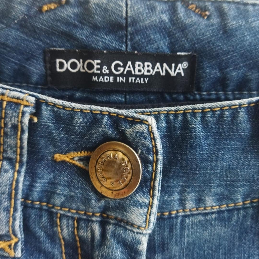 VIitage Blue Denim Trousers