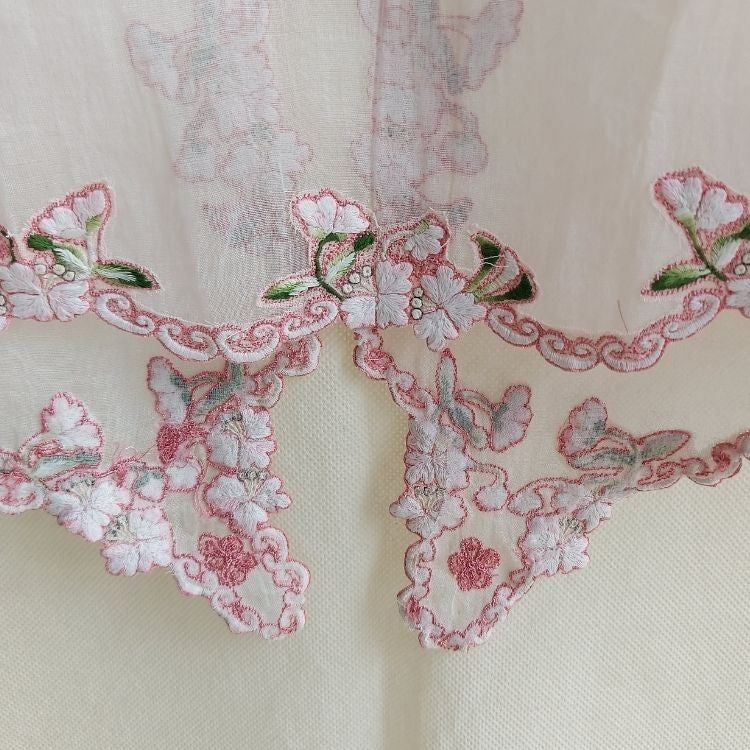 Vintage Blush Pink  Encim Kebaya