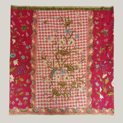 Vintage Magenta Kudus Dutch Saroong