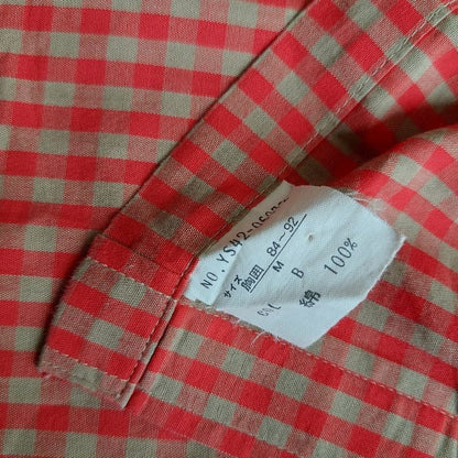 Vintage Oscar De La Renta Gingham Shirt