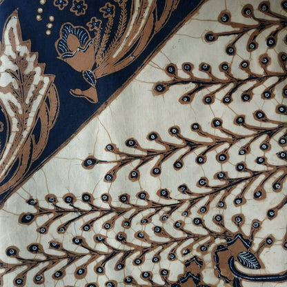 Vintage 80s Sogan Lereng Indonesian Batik
