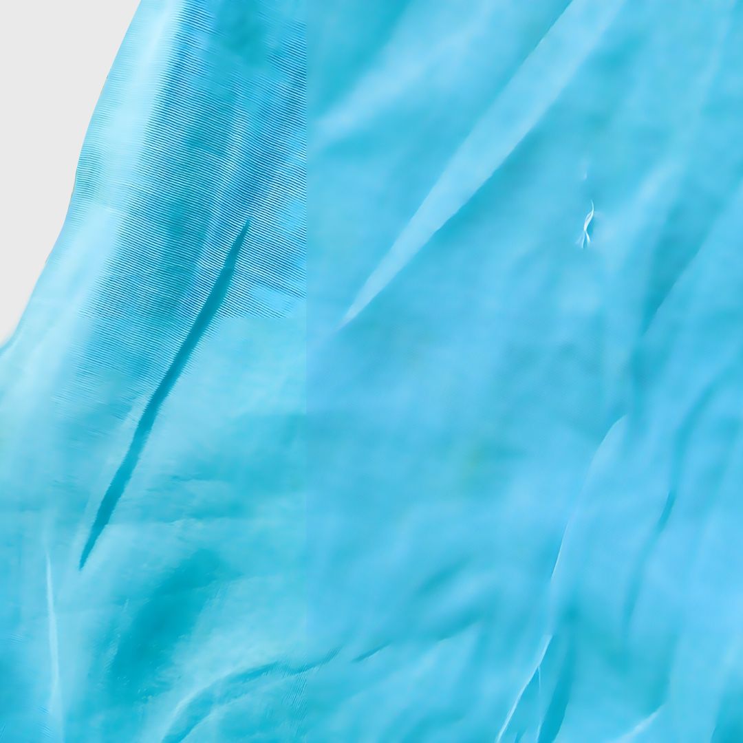 Vintage Neon Blue Encim Kebaya
