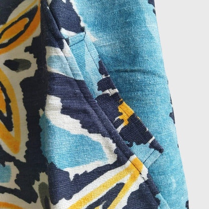 Vintage Silk Floral Shift Dress