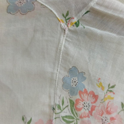 Vintage Floral Cotton Encim Kebaya In Broken White