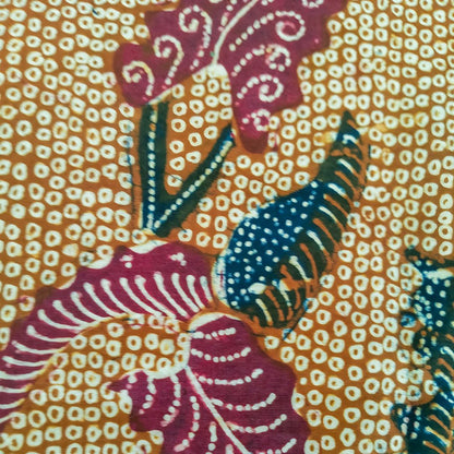 Vintage 1990s Kebumen Batik With Sirinkit Motif