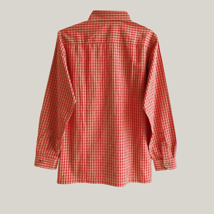 Vintage Oscar De La Renta Gingham Shirt