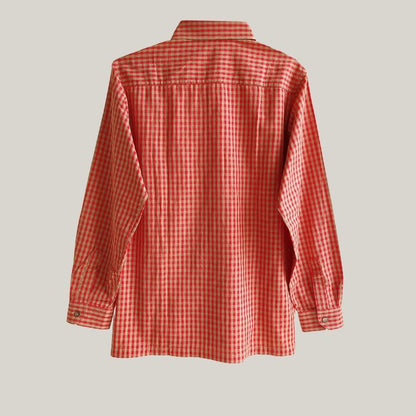 Vintage Oscar De La Renta Gingham Shirt