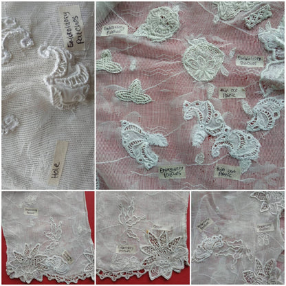 Vintage Indonesian European Lace Kebaya with Dutch Embroidery