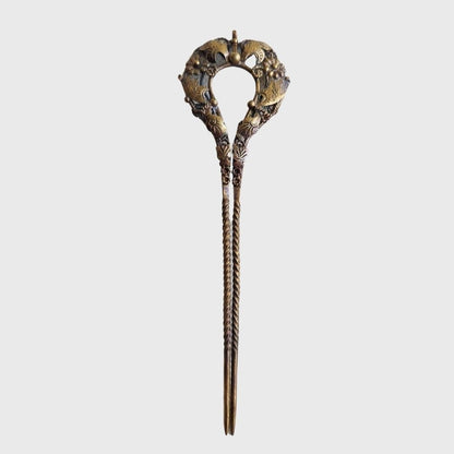 Vintage Fruit  Shape Filigree Hairpin Set