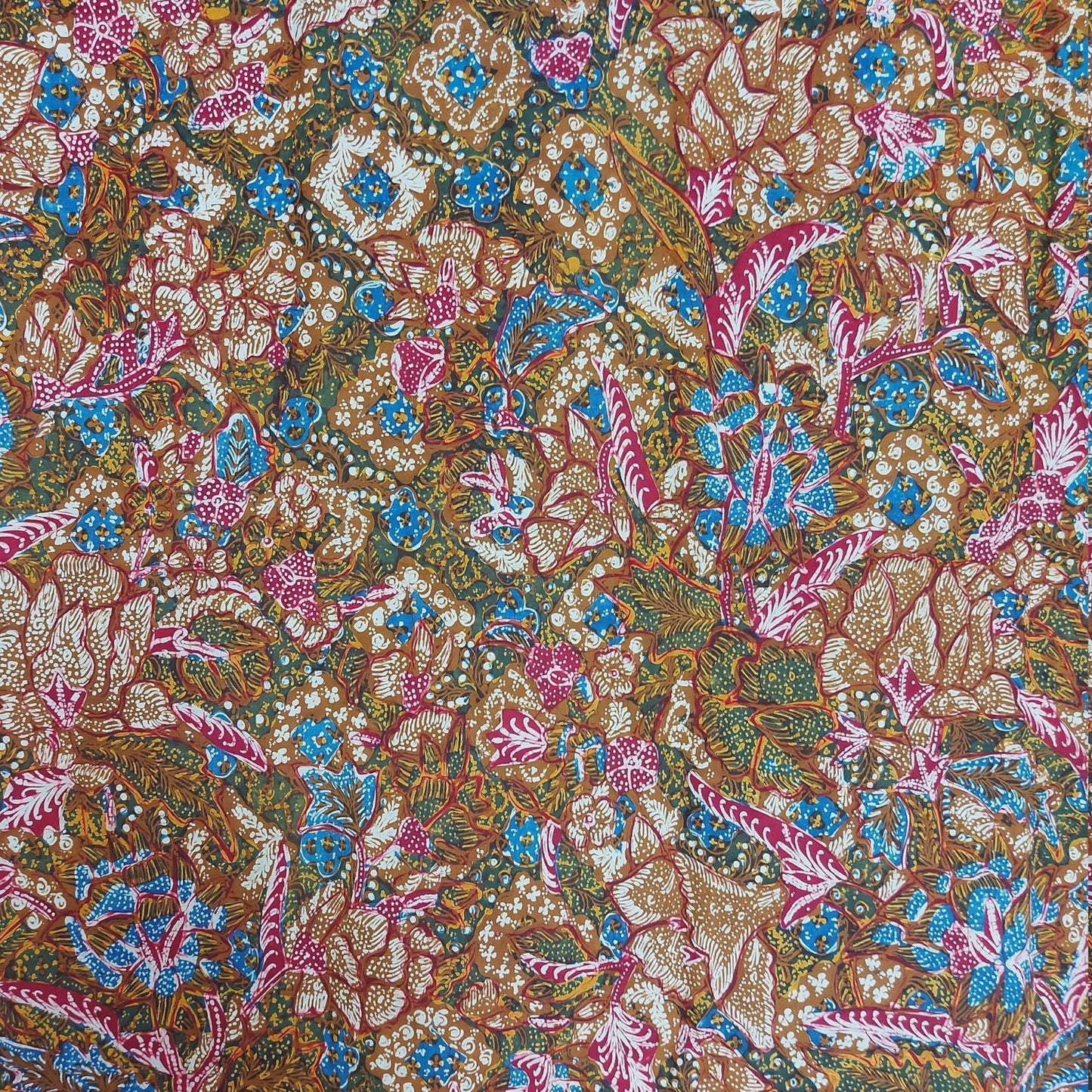 Indonesian Hand Drawn Javanese Saroong Batik Laseman