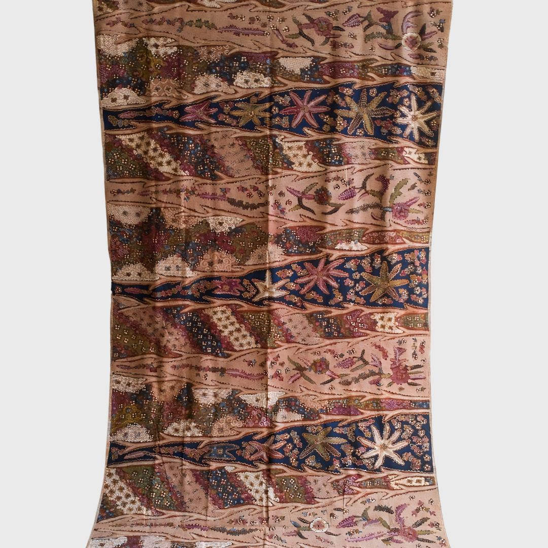 Vintage 1990s Kebumen Batik With Sirinkit Motif