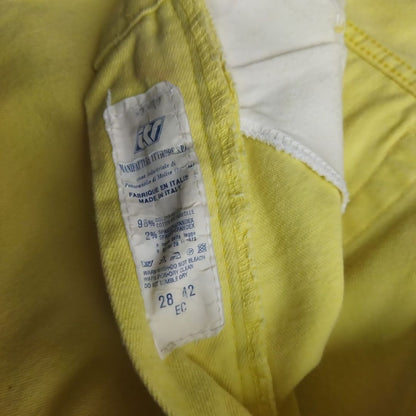 Vintage Yellow Denim