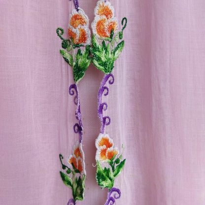 Vintage Pink Kebaya Voile