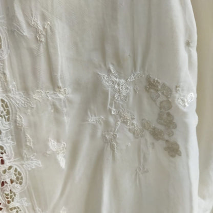 Vintage White Kerancang Kebaya
