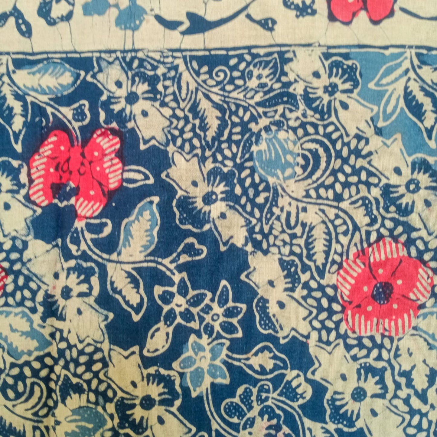 1980s Tumpal Pasung Lereng Saroong Shawl