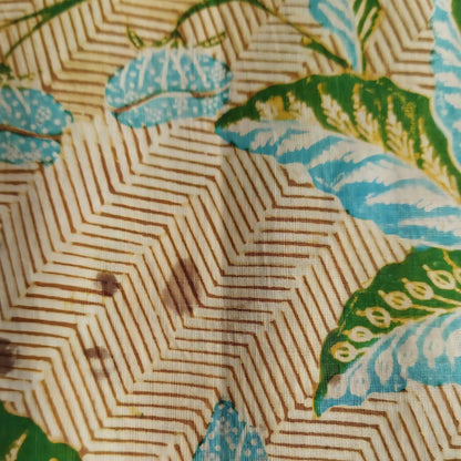 Vintage 1940s Tumpal Lereng Buketan Dutch Saroong